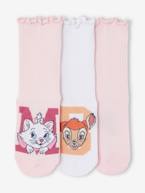 Lote de 3 pares de meias Disney® Animals rosa-pálido 