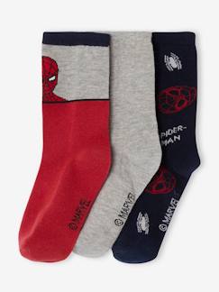 Menino 2-14 anos-Lote de 3 pares de meias, Marvel® Homem-Aranha