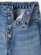 Jeans Mom fit morfológicos, para menina, medida das ancas MÉDIA stone 