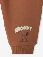 Calças em moletão Peanuts® Snoopy, para bebé chocolate 