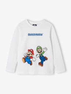 T-shirts-Camisola Mario e Luigi® de mangas compridas, para criança