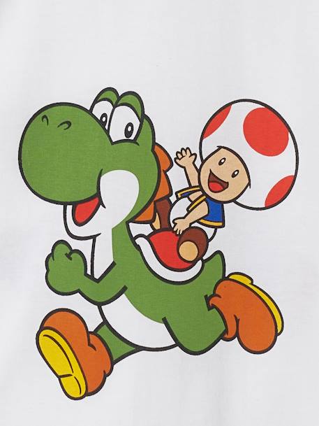 Camisola Mario e Luigi® de mangas compridas, para criança branco 