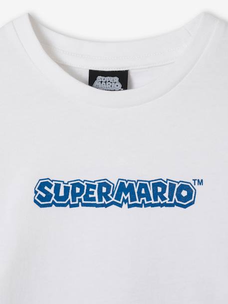 Camisola Mario e Luigi® de mangas compridas, para criança branco 