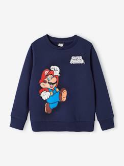 Menino 2-14 anos-Camisolas, casacos de malha, sweats-Sweatshirts-Sweat Super Mario®, para criança