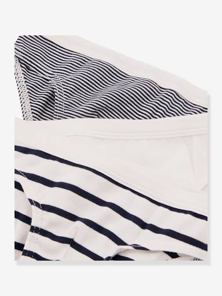 Lote de 3 slips, da Petit Bateau branco 