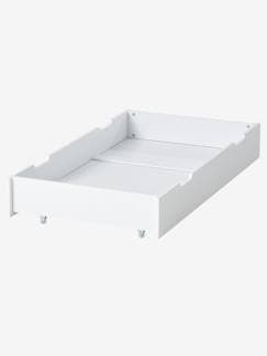 Quarto e Arrumação-Quarto-Cama-Gaveta de arrumação com rodas para cama de bebé