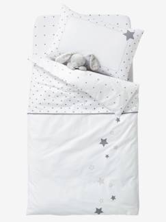 Linhas de Mobiliário-Têxtil-lar e Decoração-Roupa de cama bebé-Capas de edredon-Capa de edredon para bebé, tema Chuva de estrelas