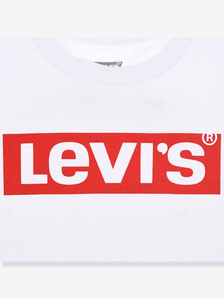 T-shirt de criança, mangas curtas, da Levi's branco 