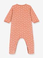 Pijama estampado, em veludo, para bebé, da Petit Bateau castanho estampado 