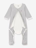 Body-pijama, da Petit Bateau branco estampado 