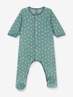 Bebé 0-36 meses-Pijamas, babygrows-Pijama às estrelas, em veludo, para bebé, da Petit Bateau