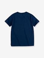 T-shirt Levi's®, Batwing azul+branco 