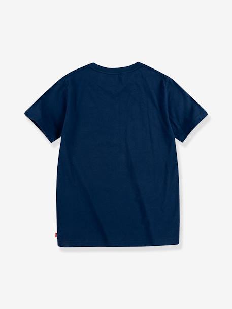 T-shirt Levi's®, Batwing azul+branco 