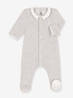 Bebé 0-36 meses-Pijamas, babygrows-Pijama em veludo, para bebé, da Petit Bateau