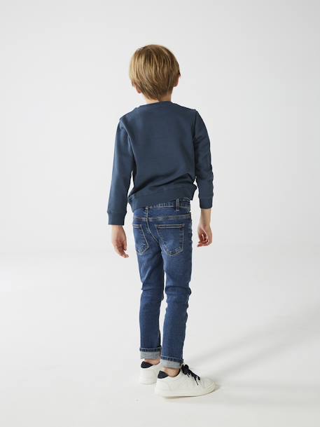 Jeans slim Basics, para menino stone 