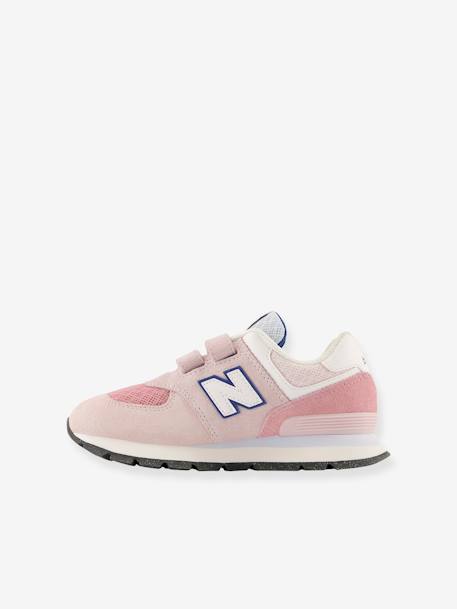 Sapatilhas GC574D/PV574D da NEW BALANCE®, para criança azul-tinta+rosa 