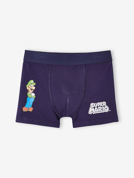 Lote de 3 boxers Super Mario®, para criança tomate 