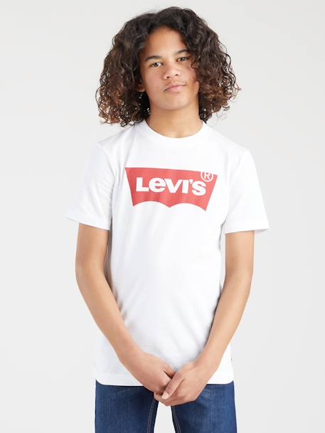 T-shirt Levi's®, Batwing azul+branco 