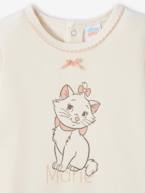 Pijama Disney® Marie dos Aristogatos, em veludo, para bebé baunilha 