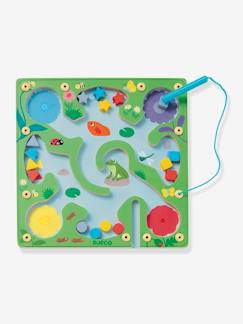 Brinquedos-Jogos educativos-Formas, cores e associações-FrogyMaze, Jogo de classificação de formas e cores - DJECO