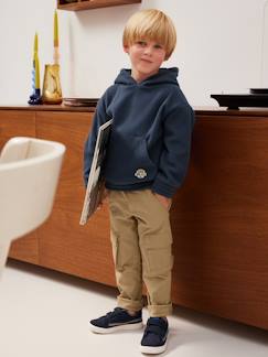 Menino 2-14 anos-Calças cargo morfológicas, medida das ancas MÉDIA, fáceis de vestir, para menino