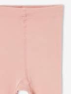 Leggings em malha polar, para menina AZUL MEDIO LISO+PRETO ESCURO LISO+rosado 