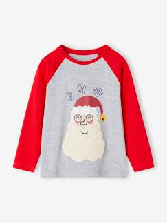 Menino 2-14 anos-Camisola "Pai Natal", para menino
