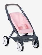 Maxi Cosi Carrinho com Alcofa 3 em 1 - SMOBY rosa+verde 