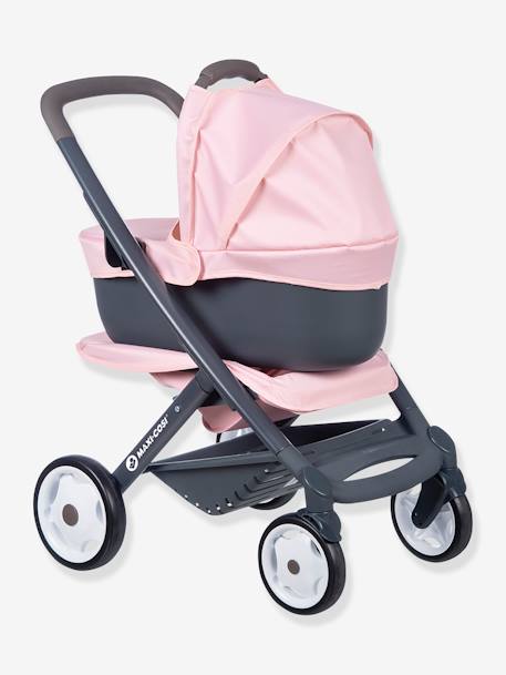 Maxi Cosi Carrinho com Alcofa 3 em 1 - SMOBY rosa+verde 