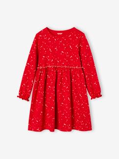 Toda a Seleção-Menina 2-14 anos-Vestidos-Vestido de cerimónia, estampado com estrelas irisadas, para menina