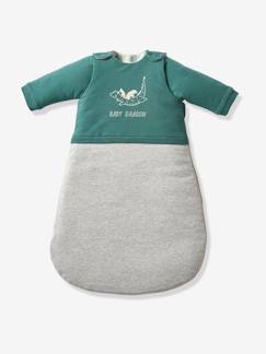Têxtil-lar e Decoração-Roupa de cama bebé-Saco de bebé bimatéria, com mangas amovíveis, Dragão