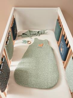 Têxtil-lar e Decoração-Roupa de cama bebé-Contorno de berço/contorno de parque antichoques, Broceliande