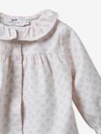 Pijama às flores para bebé, da CYRILLUS branco estampado 