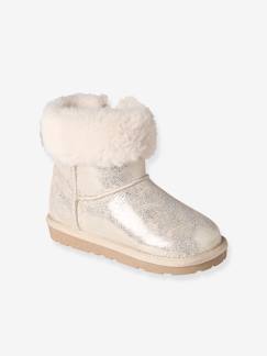 Calçado-Calçado menina (23-38)-Botins-Botas impermeáveis, com fecho e pelo, para menina