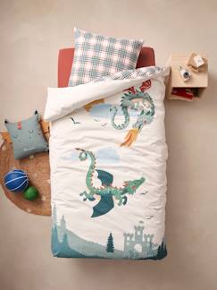 Têxtil-lar e Decoração-Roupa de cama criança-Capas de edredon-Conjunto capa de edredon + fronha de almofada, Dragões