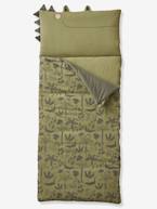 Saco-cama, Croco TREK verde estampado 