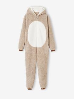 Pijama-macacão "rena" de adulto, coleção cápsula família