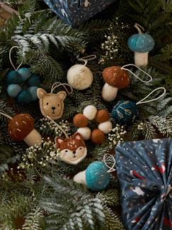 Têxtil-lar e Decoração-Decoração-Adereços de decoração-Lote de 12 decorações de Natal, em feltro, para pendurar, Broceliande