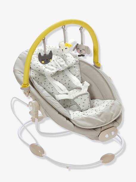 Baloiço com arco de jogos Babyswing VERTBAUDET Cinza estampado 