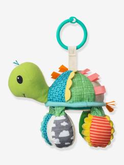 Brinquedos-Primeira idade-Bonecos-doudou, peluches e brinquedos em tecido-Tartaruga com espelho - INFANTINO