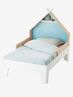 Cama evolutiva Montessori, para criança, tema Tipi branco+Groen Geel 