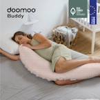 Almofada de amamentação da BABYMOOV Doomoo Buddy bege+BEGE ESCURO LISO COM MOTIVO+CINZENTO MEDIO ESTAMPADO+rosa+terracota+verde 