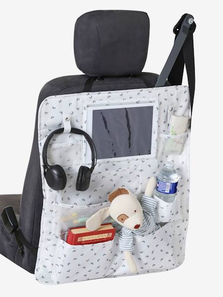 Organizador para carro, Fashion Roll cobre irisado+cru 