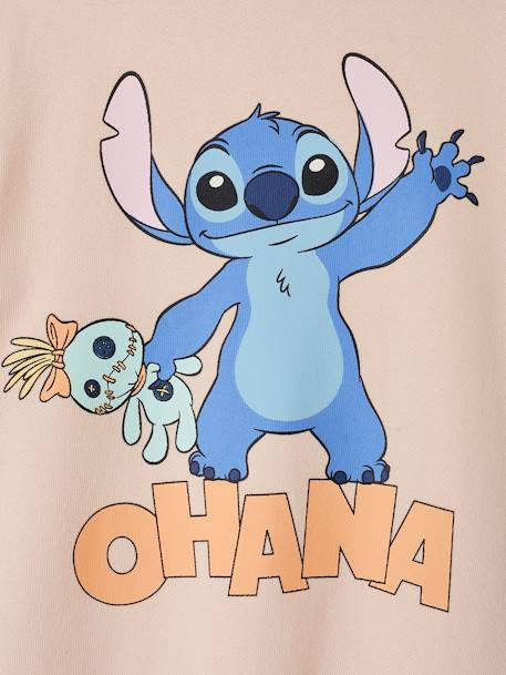 Sweat Disney® Lilo e Stitch, para criança rosa-pálido 