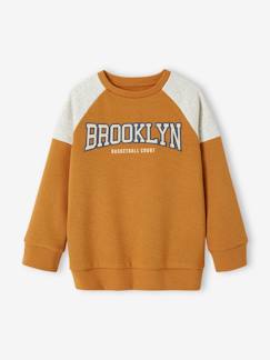 Menino 2-14 anos-Roupa de desporto-Sweat de desporto colorblock, team Brooklyn, para menino