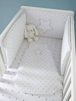 Linhas de Mobiliário-Têxtil-lar e Decoração-Roupa de cama bebé-Contornos de berço-Contorno de berço, tema Chuva de estrelas