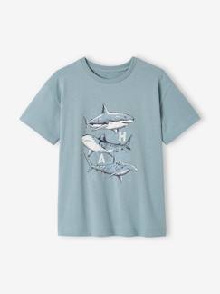 Menino 2-14 anos-T-shirts, polos-T-shirts-T-shirt com animal, para menino