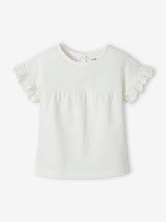 Bebé 0-36 meses-T-shirts-T-shirts-T-shirt personalizável, em algodão biológico, para bebé