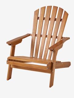 Quarto e Arrumação-Cadeira Adirondack Montessori, para criança, em madeira