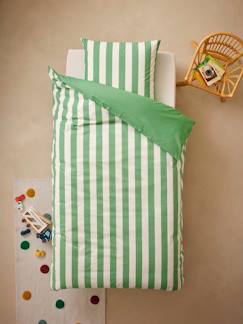 Têxtil-lar e Decoração-Roupa de cama criança-Conjunto capa de edredon + fronha de almofada para criança, Transat